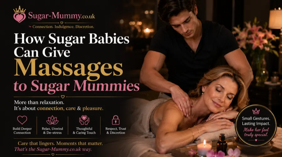 how male sugar babies give amazing massages sugar mummies