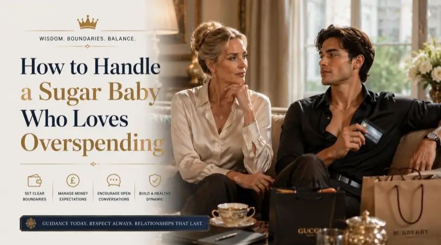 how to handle a sugar baby who loves overspending